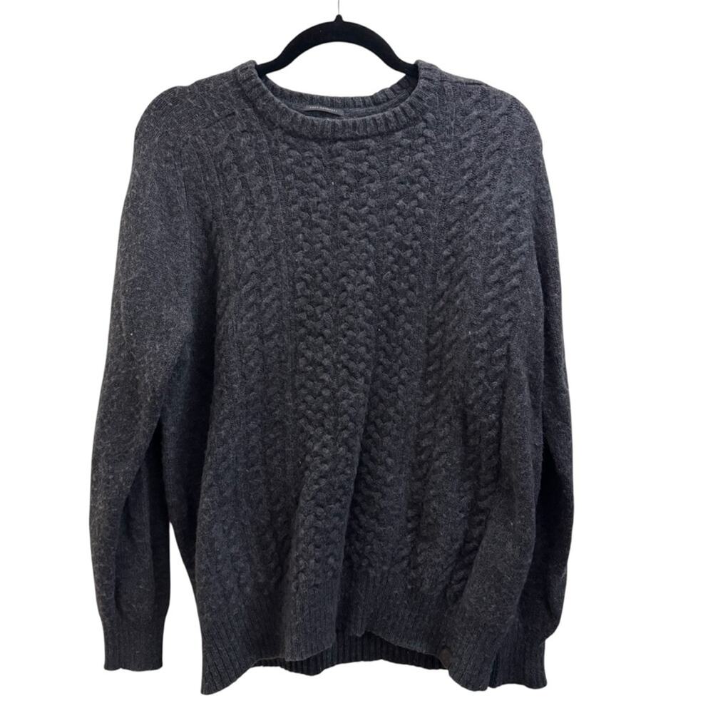 Timberland Soft Handfeel Gray Cable Knit Sweater
